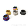 High-quality Titanium Flanged Axle Nut For Motorcycle